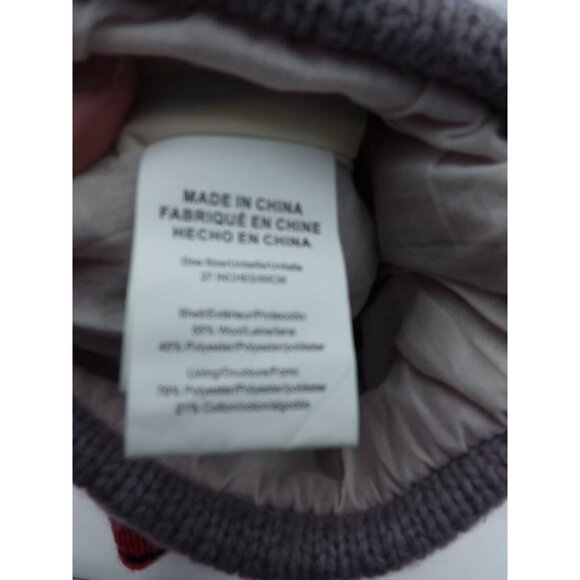 Pottery Barn Kids Alex Natural Fair Isle Train Wool Christmas Xmas Stocking - Picture 9 of 16